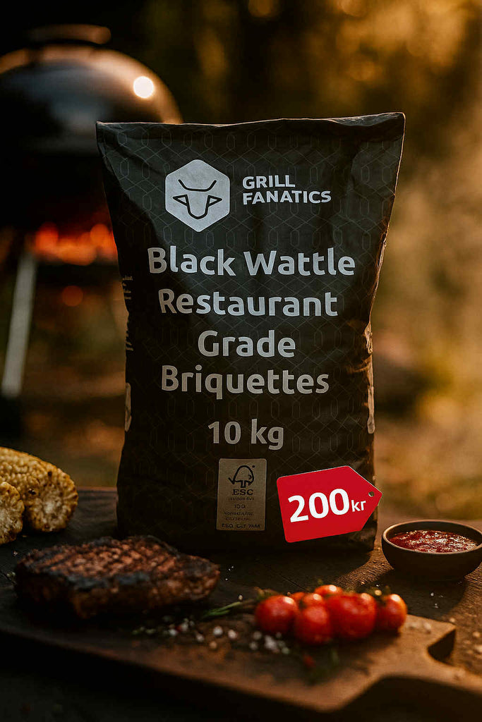 Black wattle resturang klass  briketter